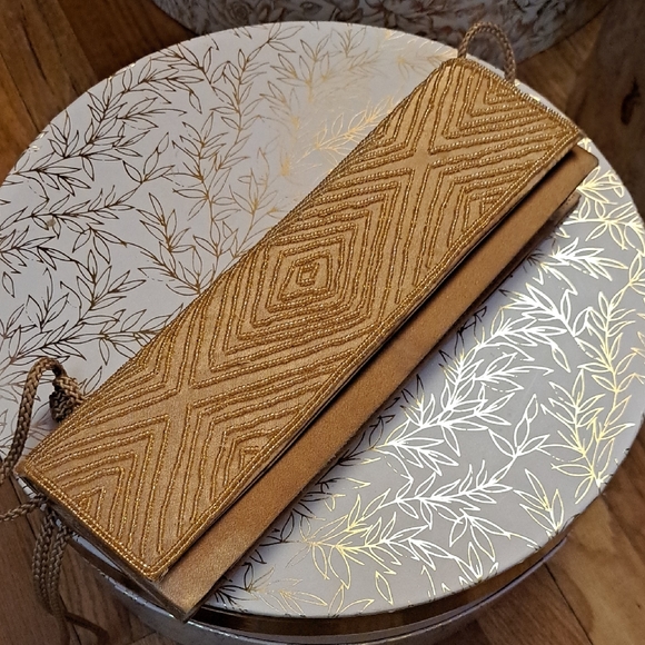 Bijoux Terner Handbags - Bijoux Terner Gold Decorative Accents